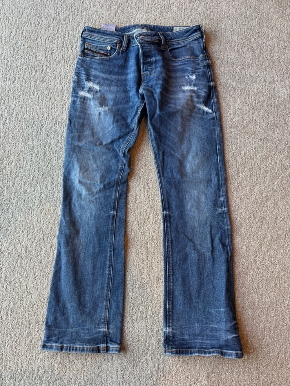 Men's Diesel Zatiny regular boot cut Jeans